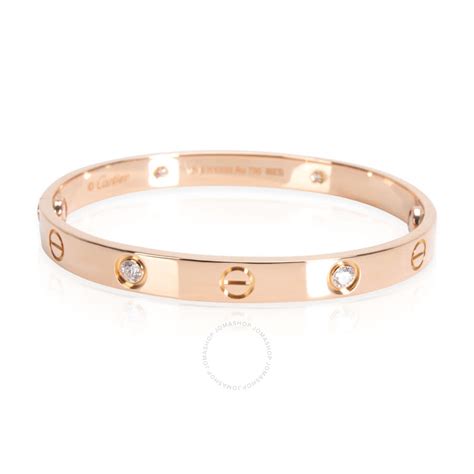 diamond cartier love - cartier diamond love bracelet used.